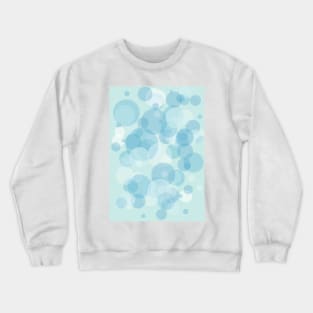 Blue Bubbles Crewneck Sweatshirt